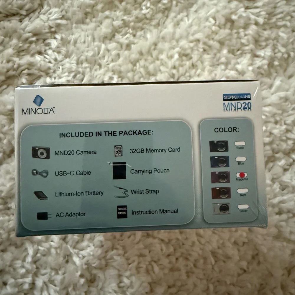 MNR20 Digital Camera